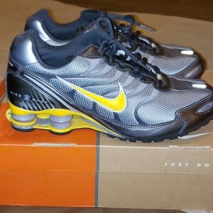 Youth Nike Shox Turbo III (yellow & grey)